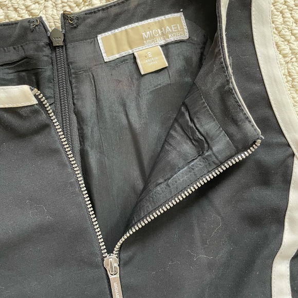 Michael Kors mini dress, black & white, size 2 - Picture 3 of 7